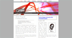 Desktop Screenshot of pequod.com